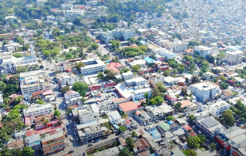 Saint Pierre Church Records Pétion-Ville Aerial View